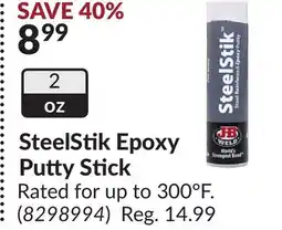 Princess Auto SteelStik Epoxy Putty Stick offer