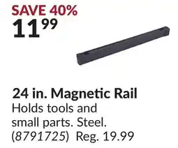 Princess Auto 24 in. Magnetic Rail offer
