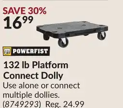 Princess Auto 132 lb Platform Connect Dolly offer