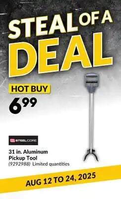 Princess Auto 31 in. Aluminum Pickup Tool offer