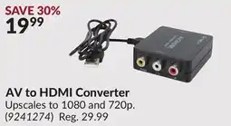 Princess Auto AV to HDMI Converter offer