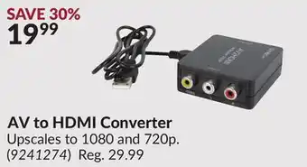 Princess Auto AV to HDMI Converter offer