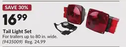 Princess Auto Tail Light Set offer