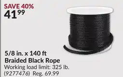 Princess Auto Braided Black Rope offer