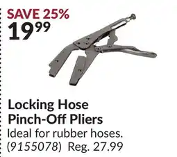 Princess Auto Locking Hose Pinch-OffPliers offer