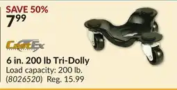 Princess Auto 6 in. 200 lb Tri-Dolly offer