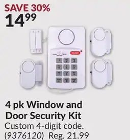 Princess Auto 4 pk Window and Door Security Kit offer