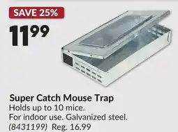 Princess Auto Super Catch Mouse Trap offer