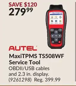 Princess Auto MaxiTPMS TS508WF Service Tool offer