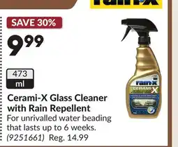 Princess Auto Cerami-X Glass Cleaner with Rain Repellent offer
