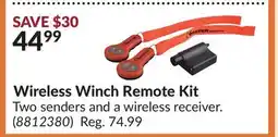 Princess Auto Wireless Winch Remote Kit offer