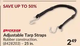 Princess Auto Adjustable Tarp Straps offer
