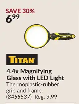 Princess Auto 4.4x Magnifying Glass with LED Light offer