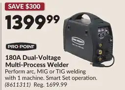 Princess Auto 180A Dual-Voltage Multi-Process Welder offer