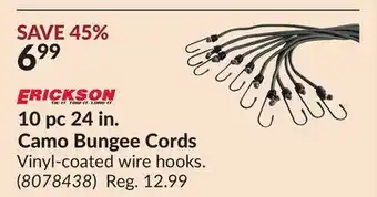 Princess Auto 10 pc 24 in. Camo Bungee Cords offer