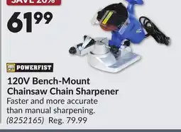 Princess Auto 120V Bench-Mount Chainsaw Chain Sharpener offer