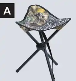 Princess Auto Stool. Capacity: 200 lb. Camo Tripod Hunting Chairs/ Stools offer