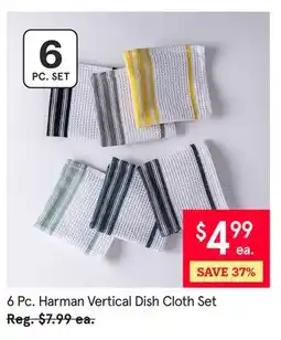 Kitchen Stuff Plus 6 Pc. Harman Vertical Dish Cloth Set offer