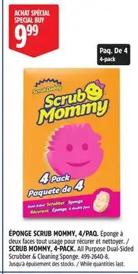 Canadian Tire Scrub Mommy All Purpose Dual Sided Scrubber offer