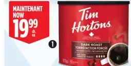 Canadian Tire TIM HORTONS DARK ROAST GROUND COFFEE, 875G OR 825G offer