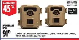 Canadian Tire PRIMOS GAME CAMERA/ VIDEO, 2-PK offer