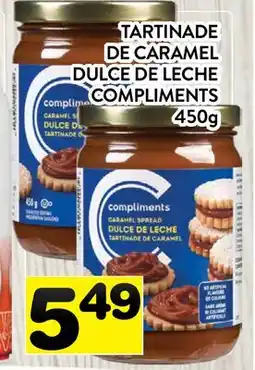 Supermarché PA TARTINADE DE CARAMEL DULCE DE LECHE COMPLIMENTS offer