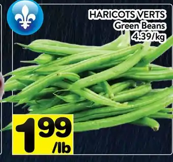 Supermarché PA HARICOTS VERTS | GREEN BEANS offer