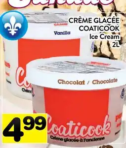 Supermarché PA CRÈME GLACÉE COATICOOK | Ice Cream offer