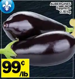 Supermarché PA AUBERGINES | EGGPLANTS offer