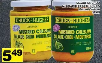 Supermarché PA SALADE DE CHOU MOUTARDE CHUCK HUGHES | Mustard Coleslaw offer