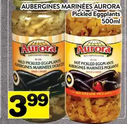 Supermarché PA AUBERGINES MARINÉES AURORA | Pickled Eggplants offer