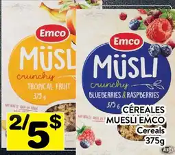 Supermarché PA CÉREALES MUESLI EMCO | CEREALS offer