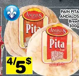 Supermarché PA PAIN PITA ANDALOS | Bread offer