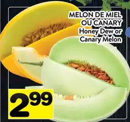 Supermarché PA Melon De Miel Ou Canary | Honey Dew Or Canary Melon offer