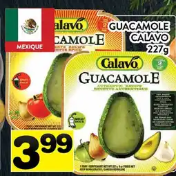 Supermarché PA GUACAMOLE CALAVO offer