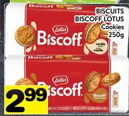 Supermarché PA BISCOFF LOTUS Cookies offer