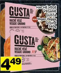 Supermarché PA HACHÉ VÉGÉ VÉGANE GUSTA | Vegan Veggie Ground Ground offer