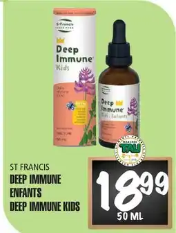 Marches Tau DEEPIMMUNE ENFANTS ST FRANCIS offer