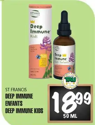 Marches Tau DEEPIMMUNE ENFANTS ST FRANCIS offer