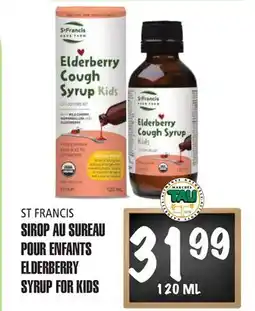 Marches Tau SIROP AU POUR ENFANTS ST FRANCIS offer