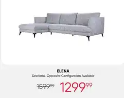 Meubles RD elena - sectional with chaise offer