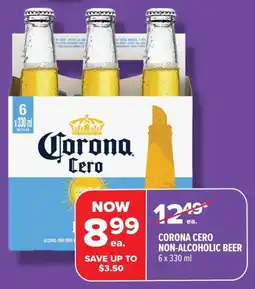 Metro Corona cero non-alcoholic beer offer
