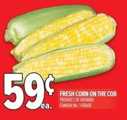 Metro Fresh corn on the cob offer