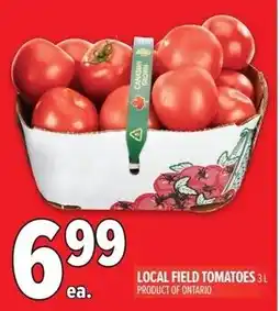 Metro Local field tomatoes offer