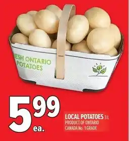Metro Local potatoes offer