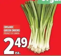 Metro Organic green onions offer