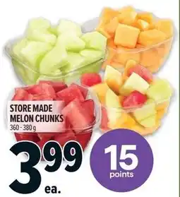 Metro Store made melon chunks offer