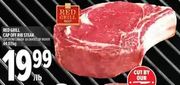 Metro Red grill cap off rib steak offer