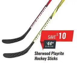 Hockey Life SHERWOOD PLAYRITE HOCKEY STICKS offer