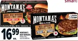 Metro Montana's beef burgers offer